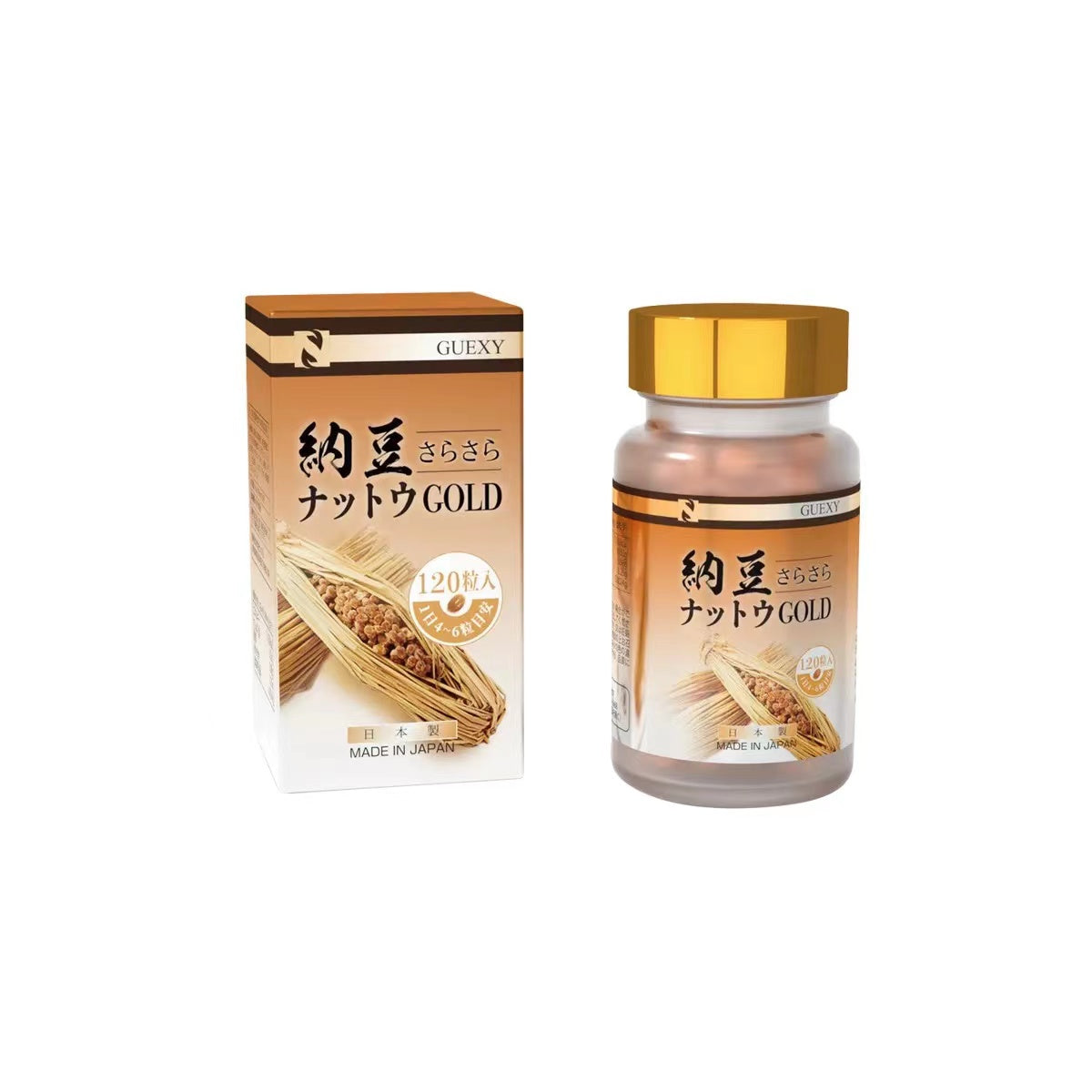 ナットウ GOLD 纳豆含有加⼯⻝品